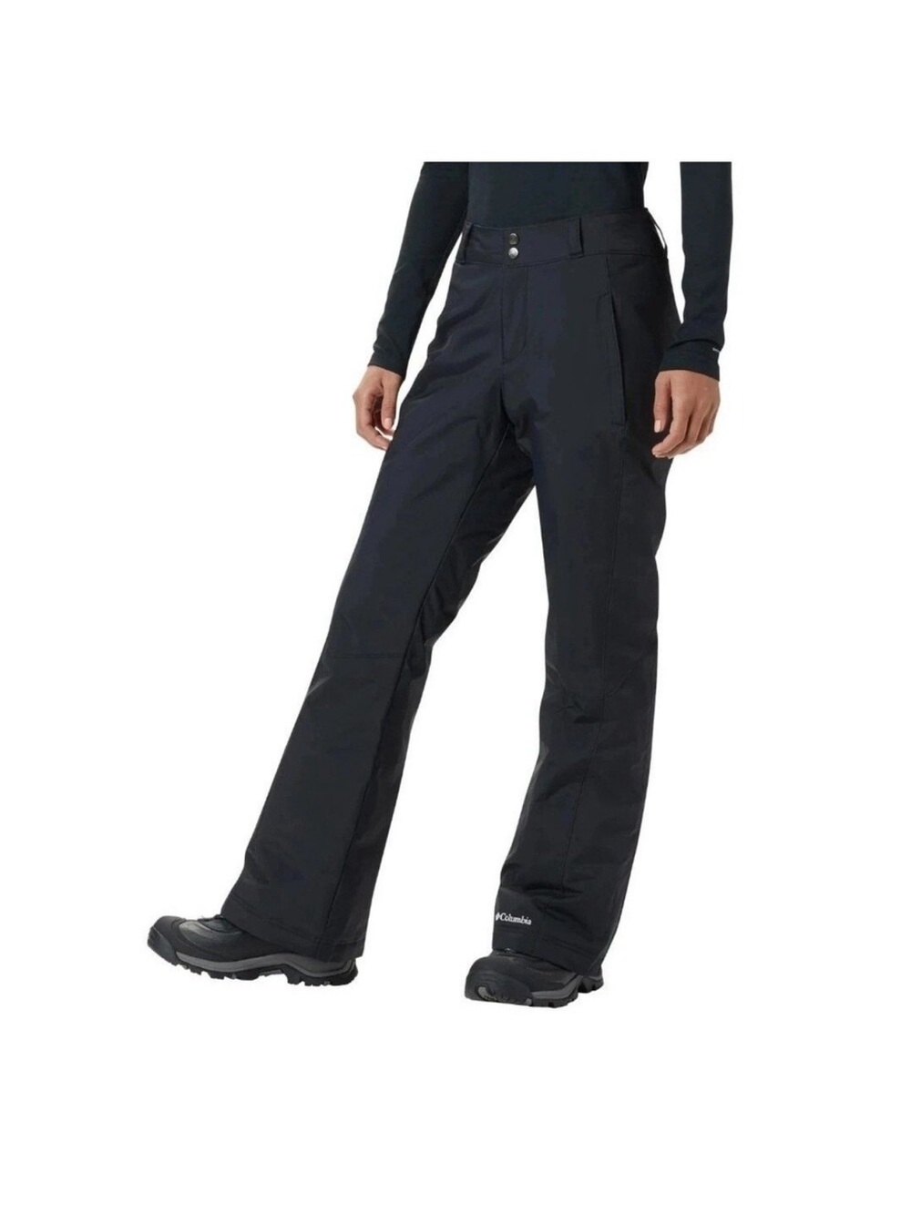 Columbia Women's Winter Sports waterproof Snow Pants Stretch Black Size Small